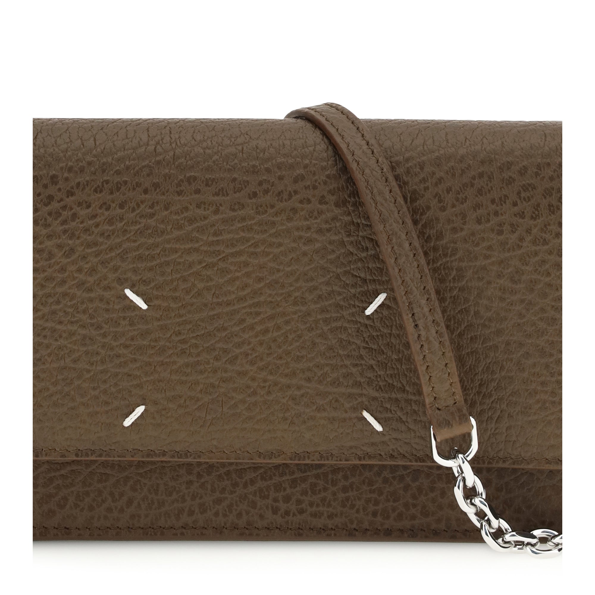 Grained leather Wallet