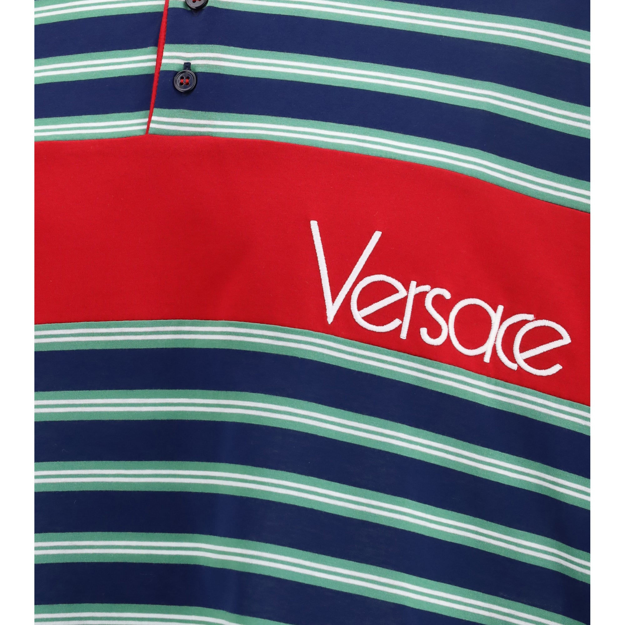 Striped cotton Polo
