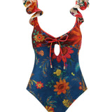 Ginger Frill Swimsuit