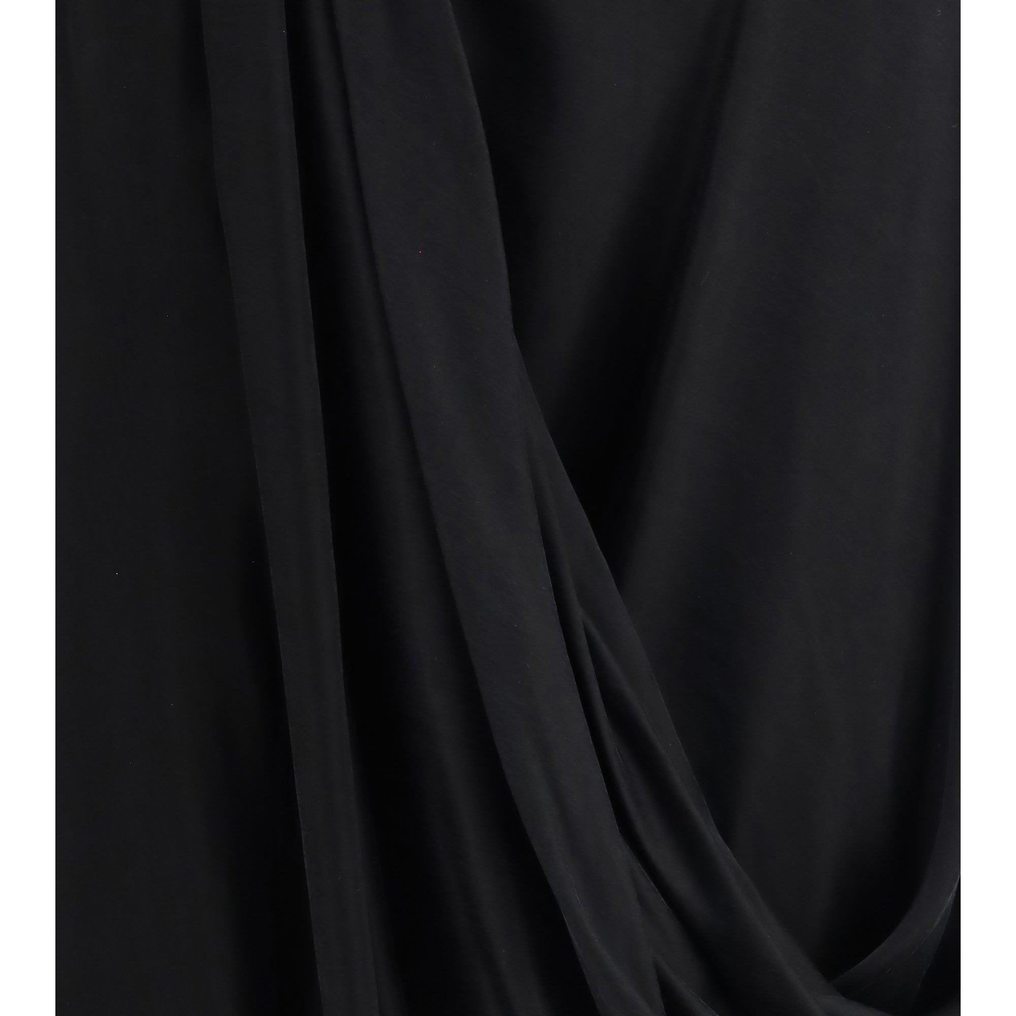 Asymmetric midi Skirt in cupro