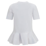 Cotton jersey crinoline T-shirt