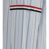 Fine-striped grosgrain poplin Shirt