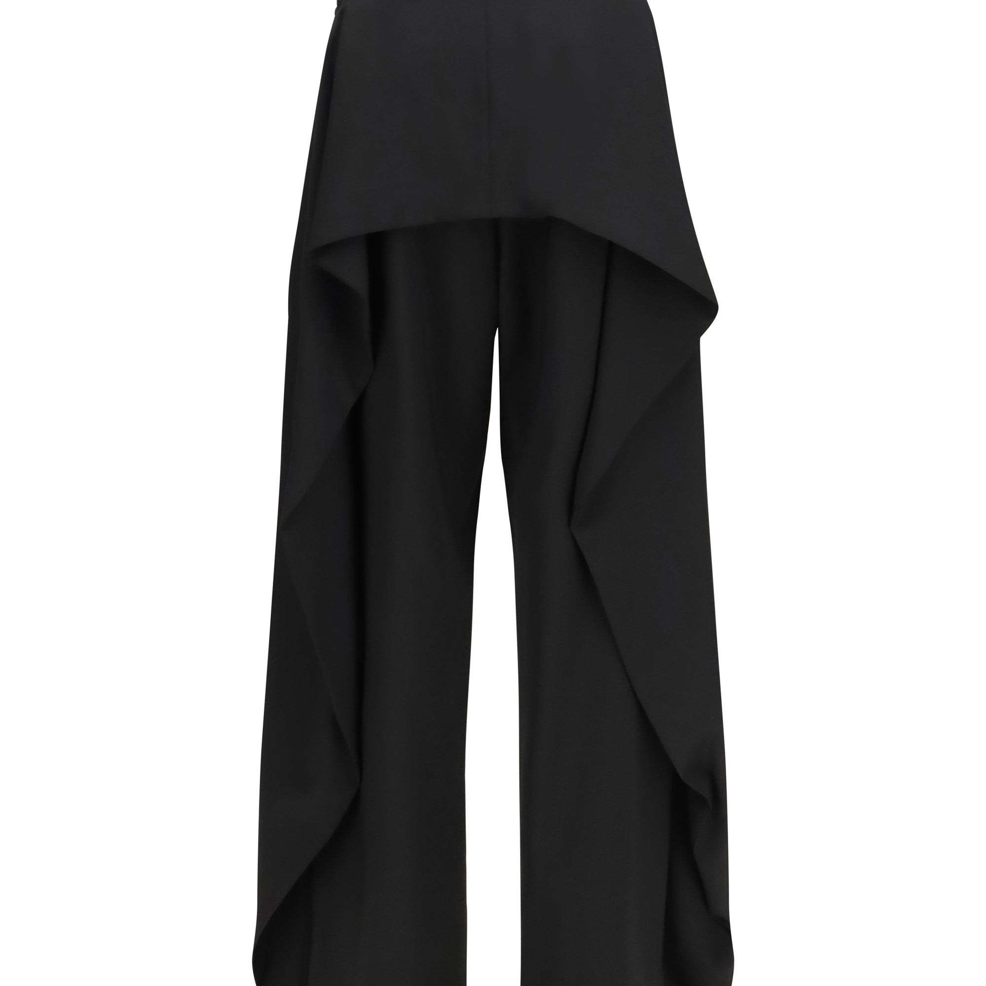 Draped wool Pants