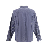 Embroidered poplin oversized Shirt