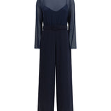 Cady and chiffon Jumpsuit