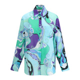 Orchid print Shirt