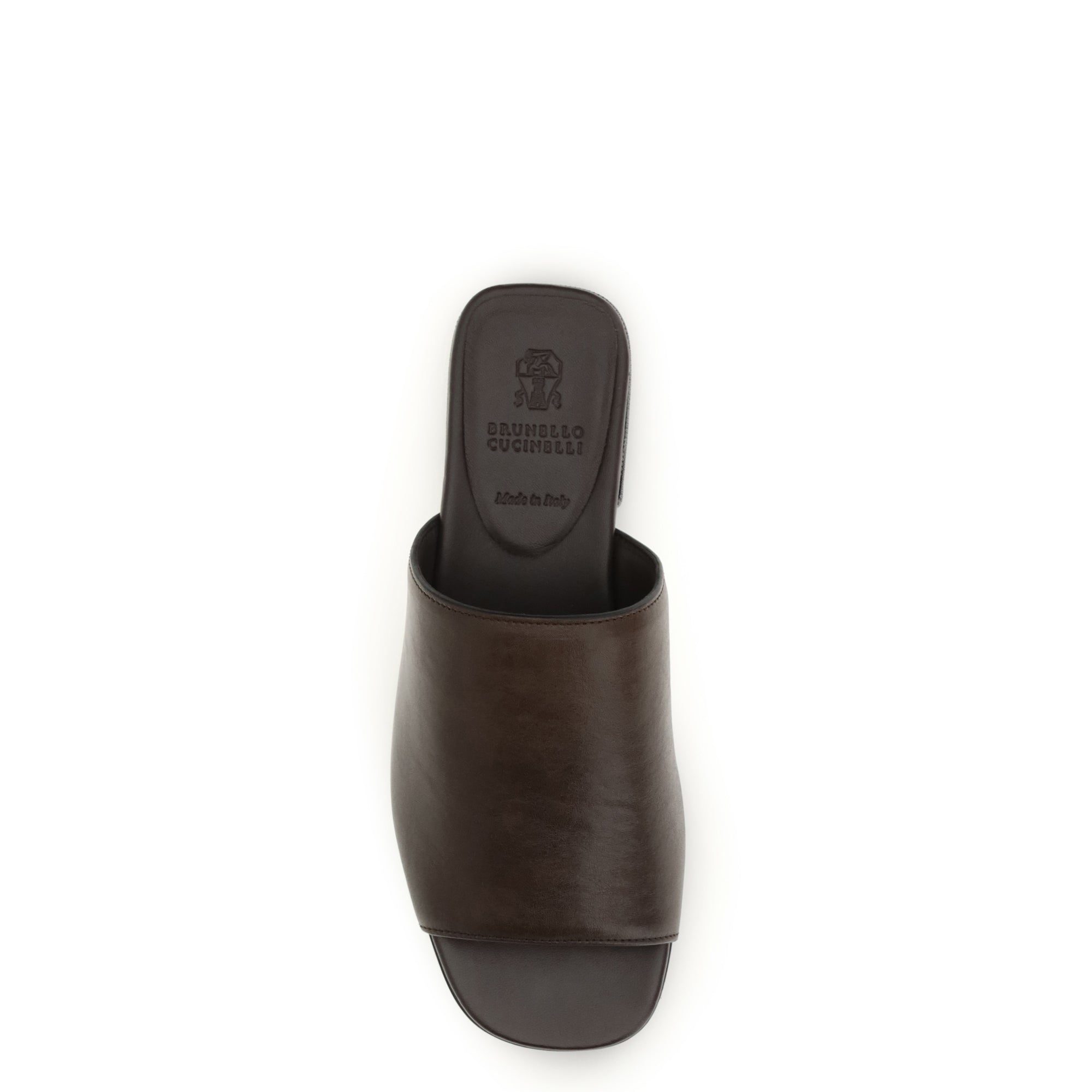 Riding calfskin Sandals with monili