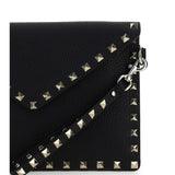 Rockstud Pouch in leather
