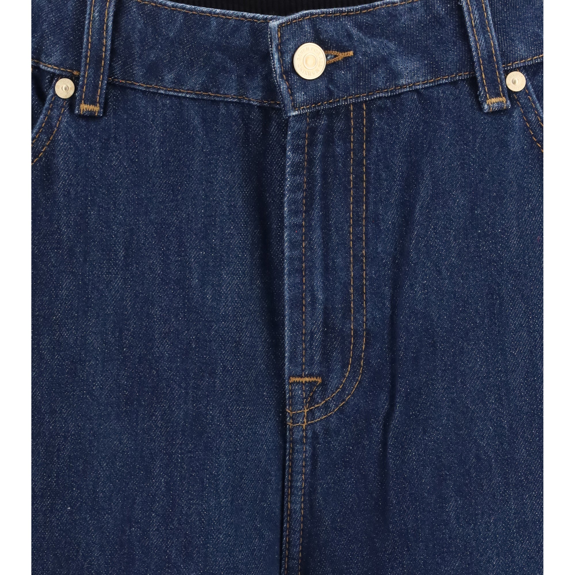 Slouchy Jeans in denim