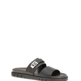 Double-strap leather Sandals