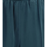 Stretch silk satin Pants