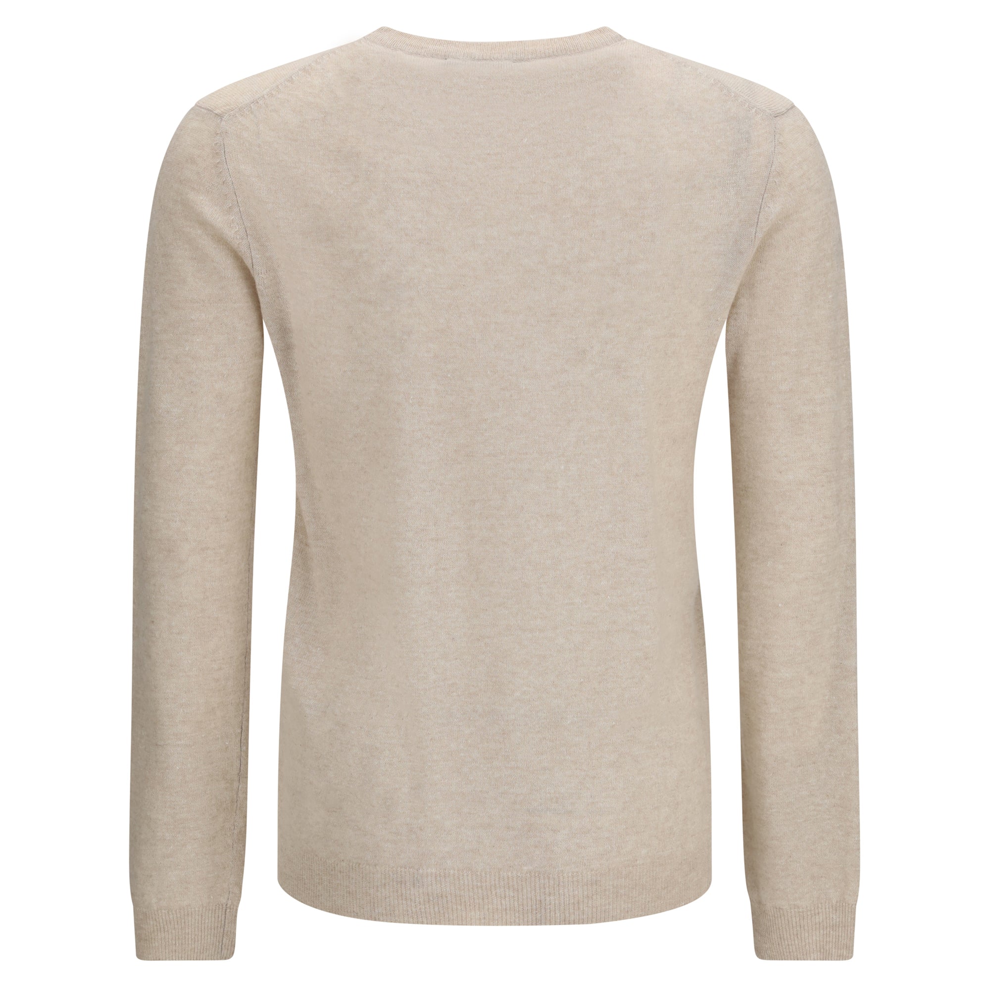 Crewneck Sweater in cashmere and linen