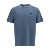 Kenzo signature embroidered cotton T-shirt