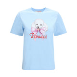 Regular poodle-logo T-shirt