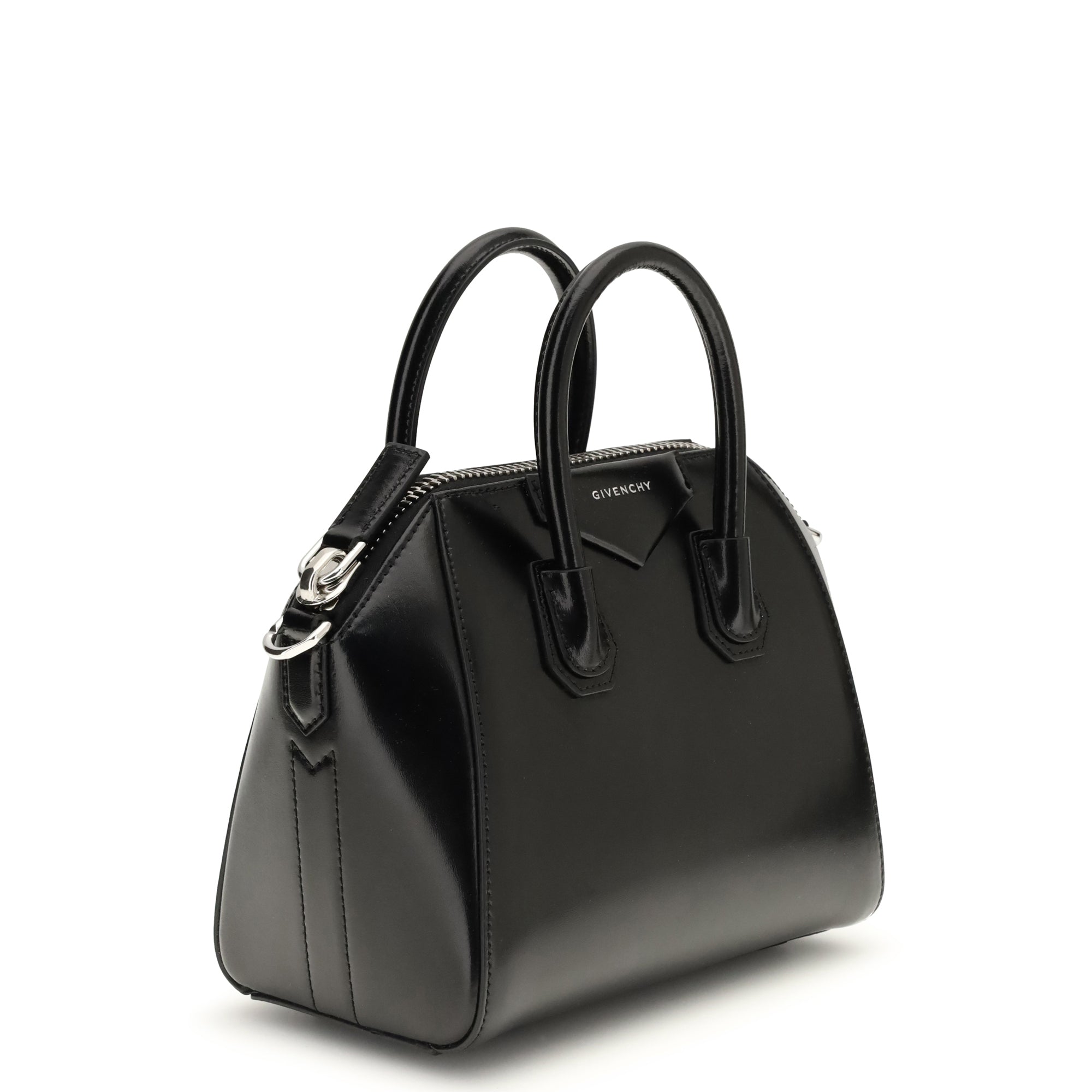 Box leather Antigona mini Handbag