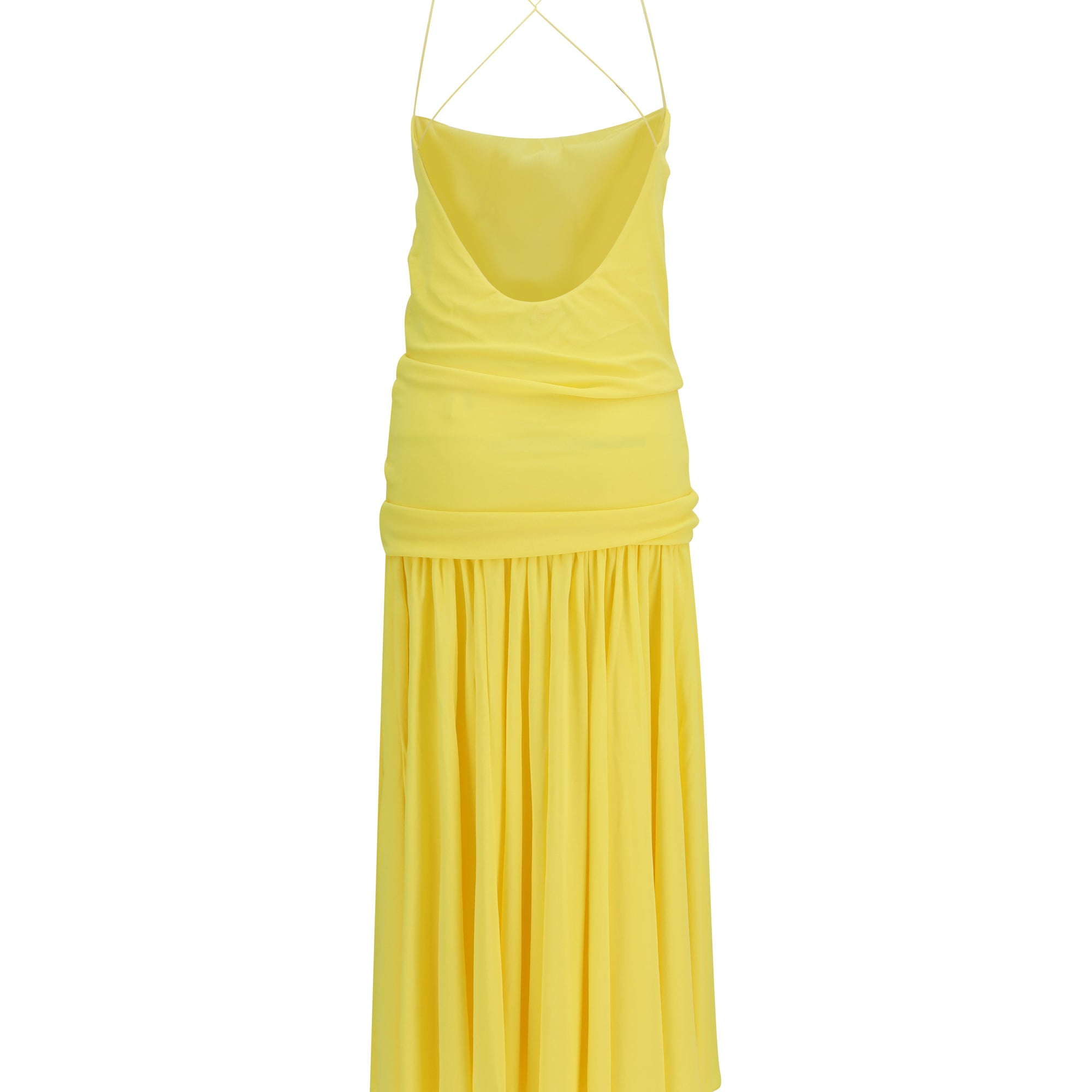 Pleated midi Dress