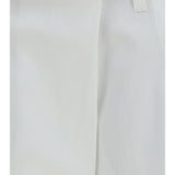 Straight-leg cotton Pants