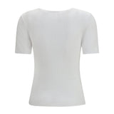 Ribbed cotton T-shirt