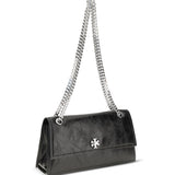 Kira suede Shoulder Bag with turn-lock detail