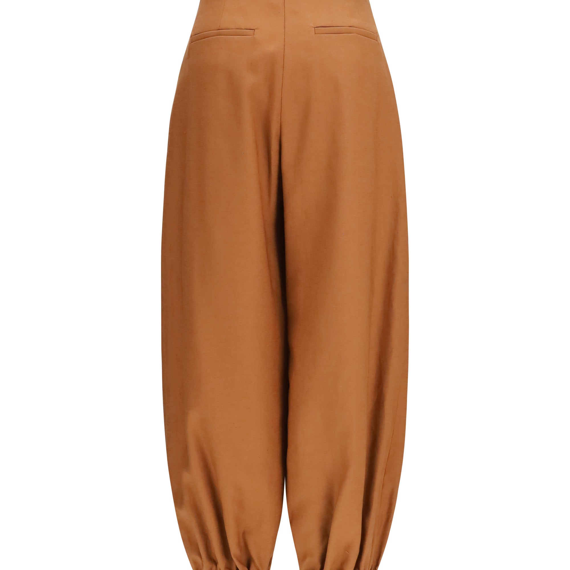 Cotton and linen balloon Pants