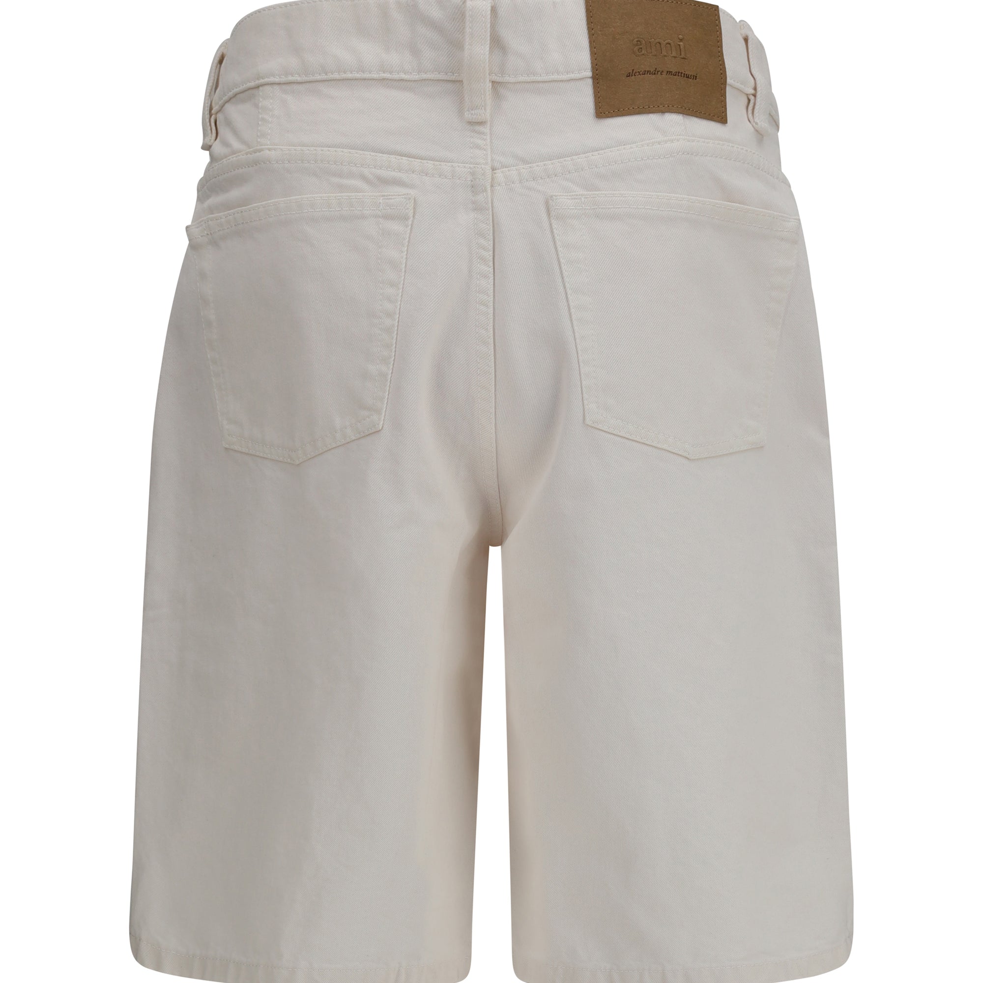 Wide twill cotton Shorts