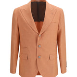 Deconstructed Jacket in mouliné fabric