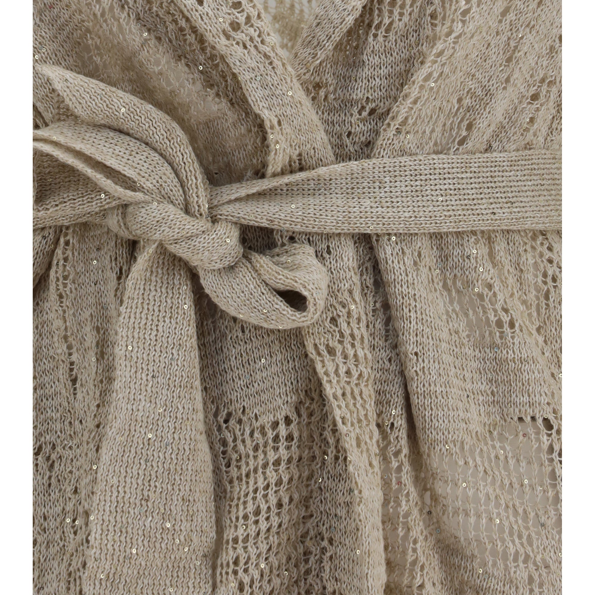 Cotton and linen Cardigan