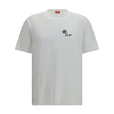 Kenzo Tulip embroidered cotton T-shirt