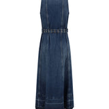 Denim midi Dress