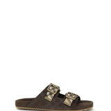 Check suede Urchin Sandals