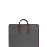 Garment Bag in techno fabric and leather