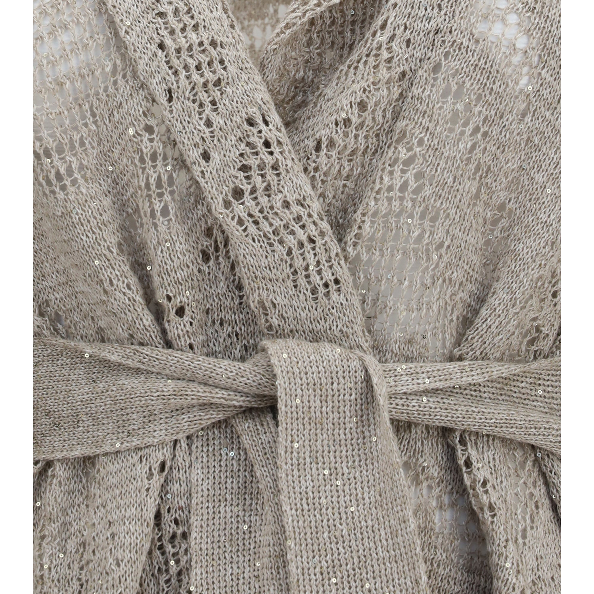 Cotton and linen Cardigan