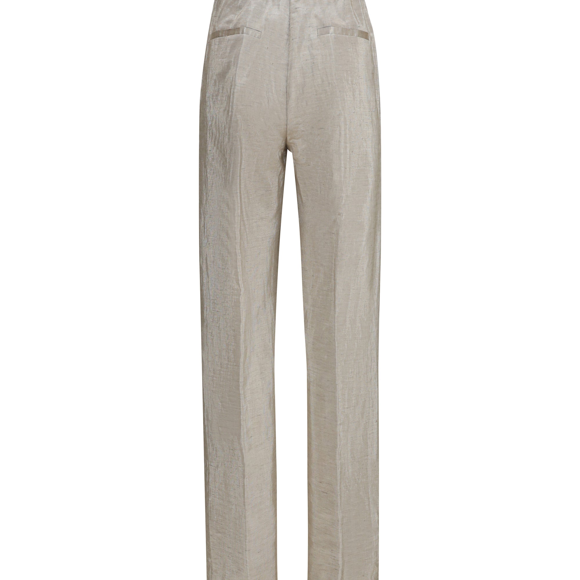 Lurex Pants in tweed with micro sequins and shimmering thread