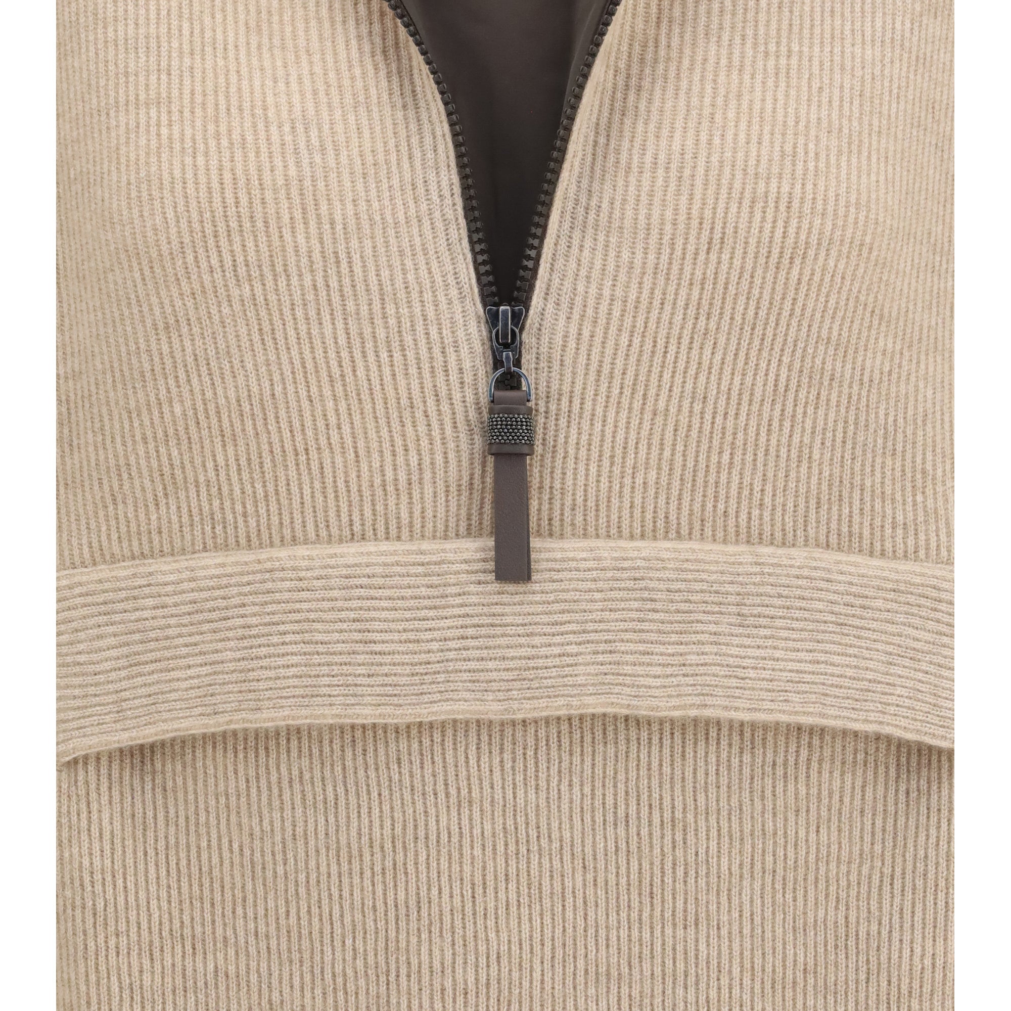 Cashmere half-zip Sweater