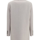 Single-breasted wool and cashmere Jacket