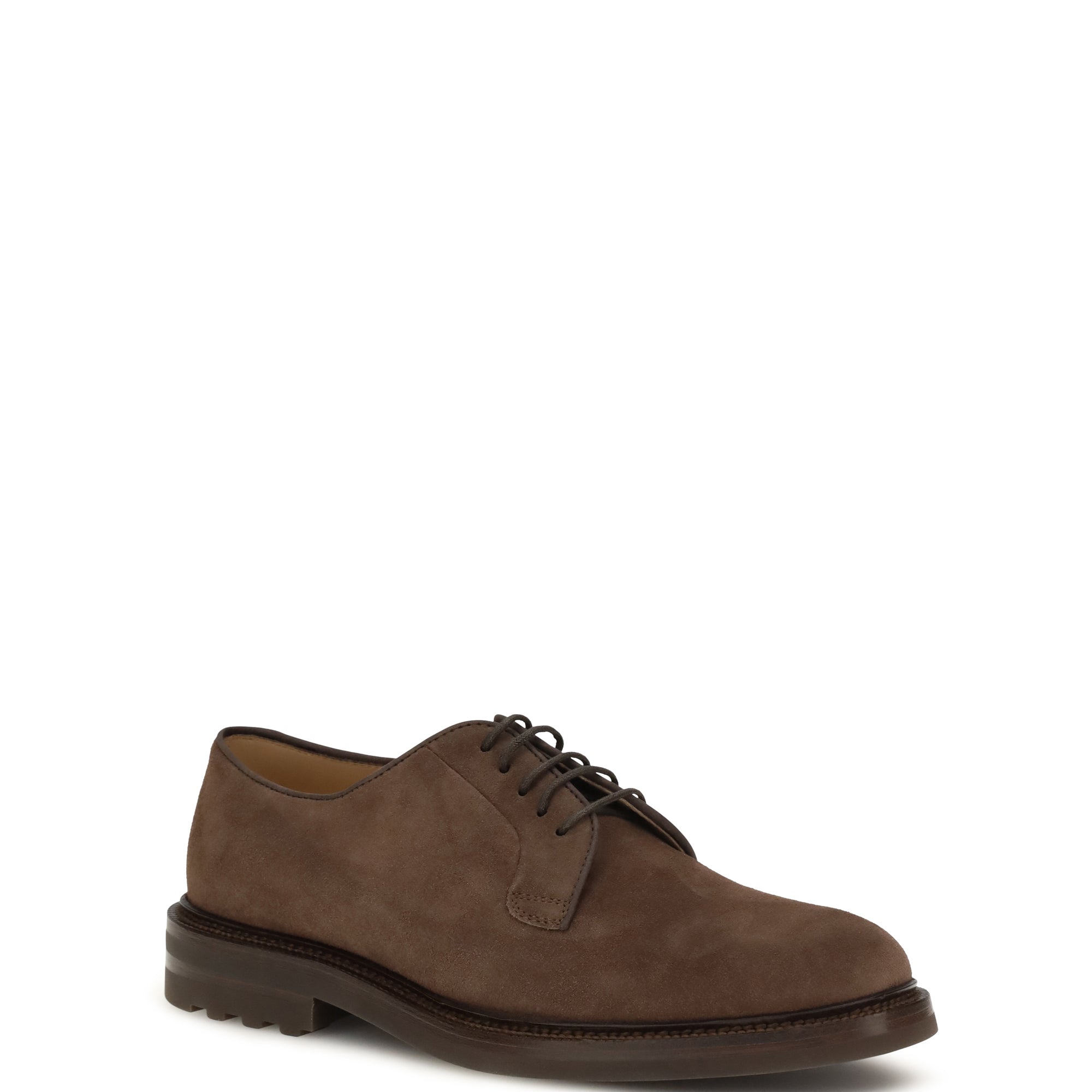 Suede Lace-Up Shoes