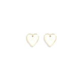 Embellished heart Earrings