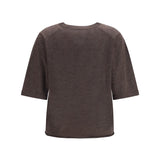 Nala fine-knit cashmere T-shirt