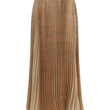 Pleated midi Skirt