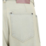 Jeans in cotton with patch pockets