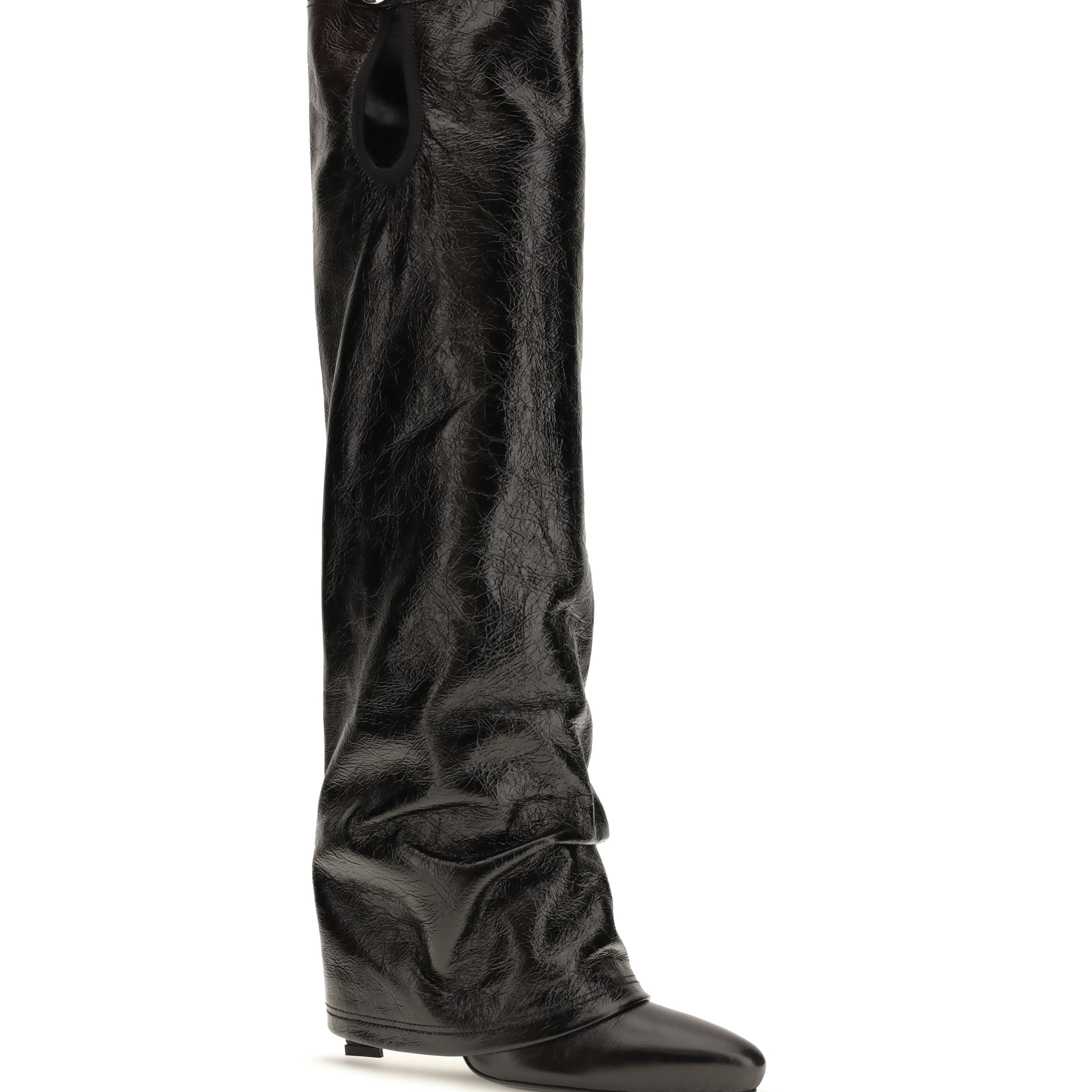 Knee-high eco-leather Boots