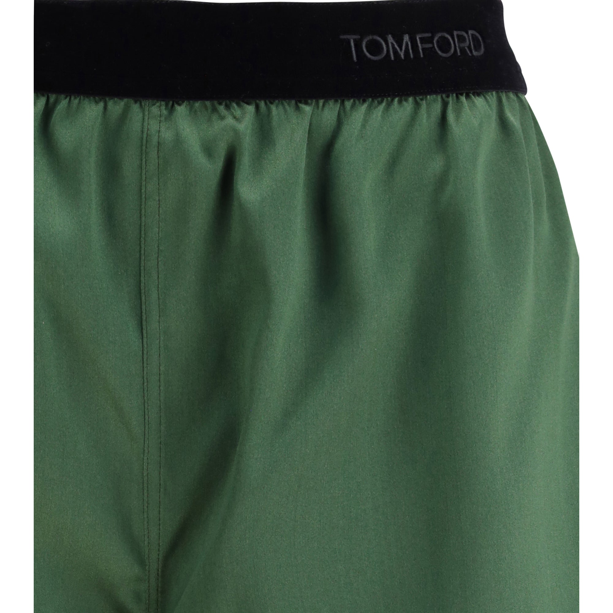 Stretch silk satin PJ Shorts