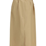 Cotton midi Skirt
