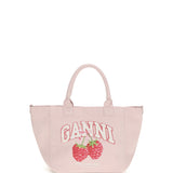 Small easy Shopper raspberry print