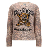 Tiger-print Sweater