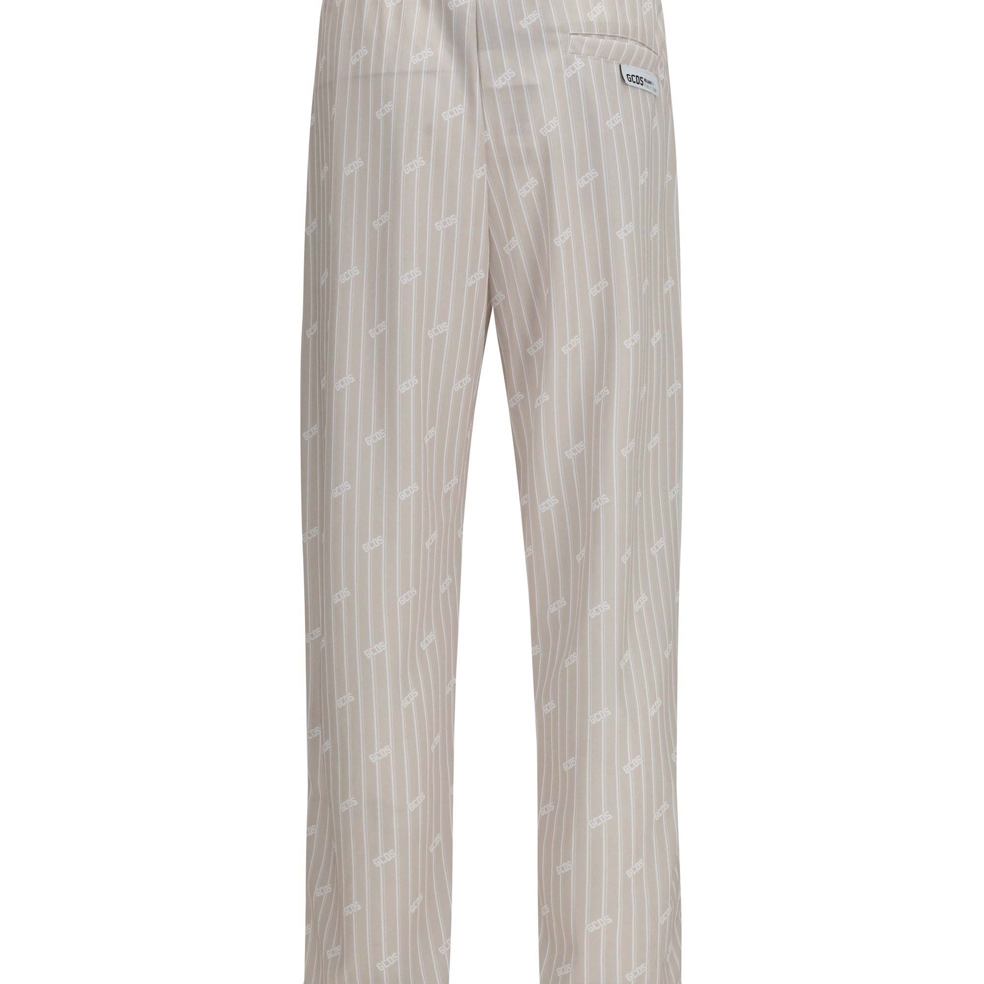 All-over logo pinstripe track Pants