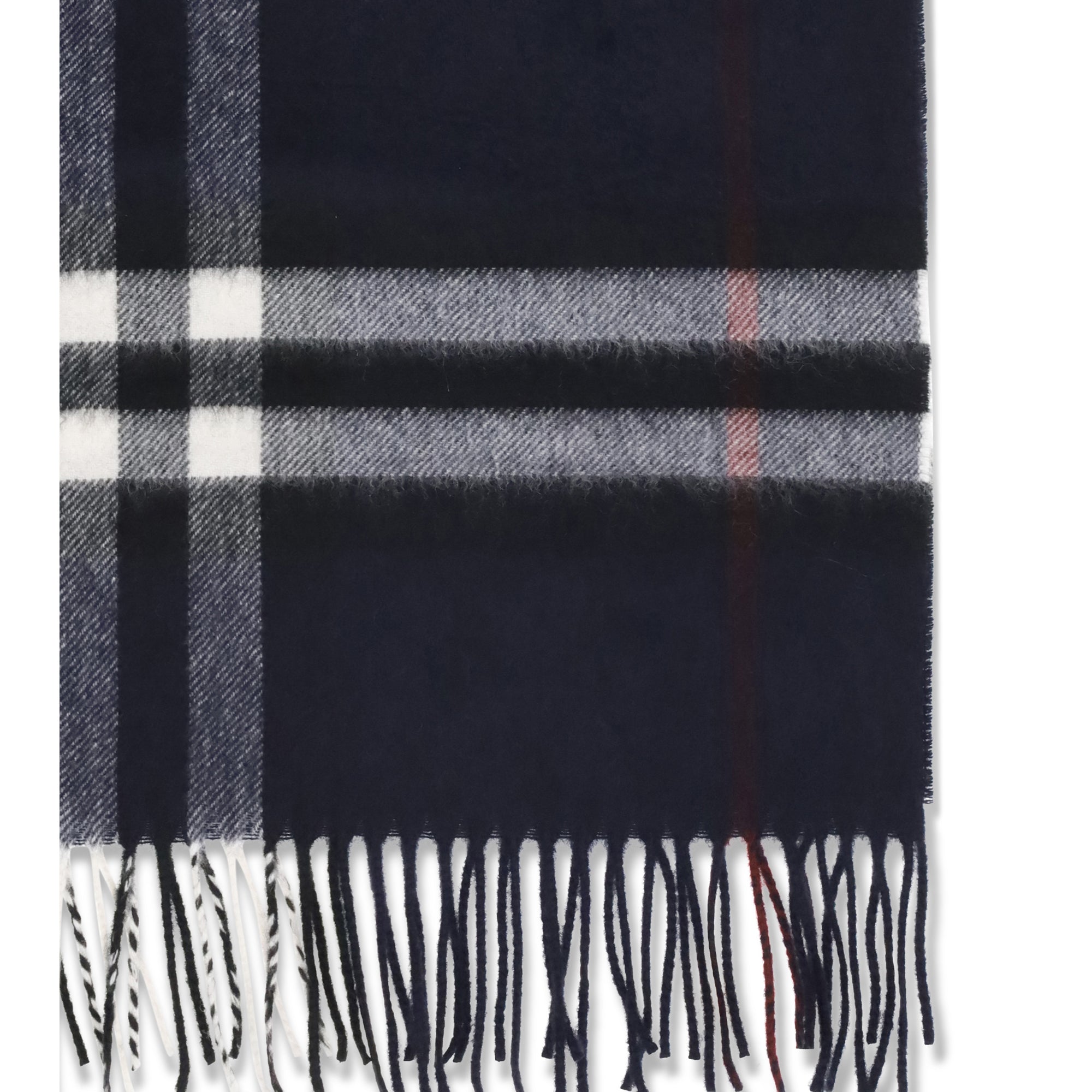 Cashmere Check Scarf
