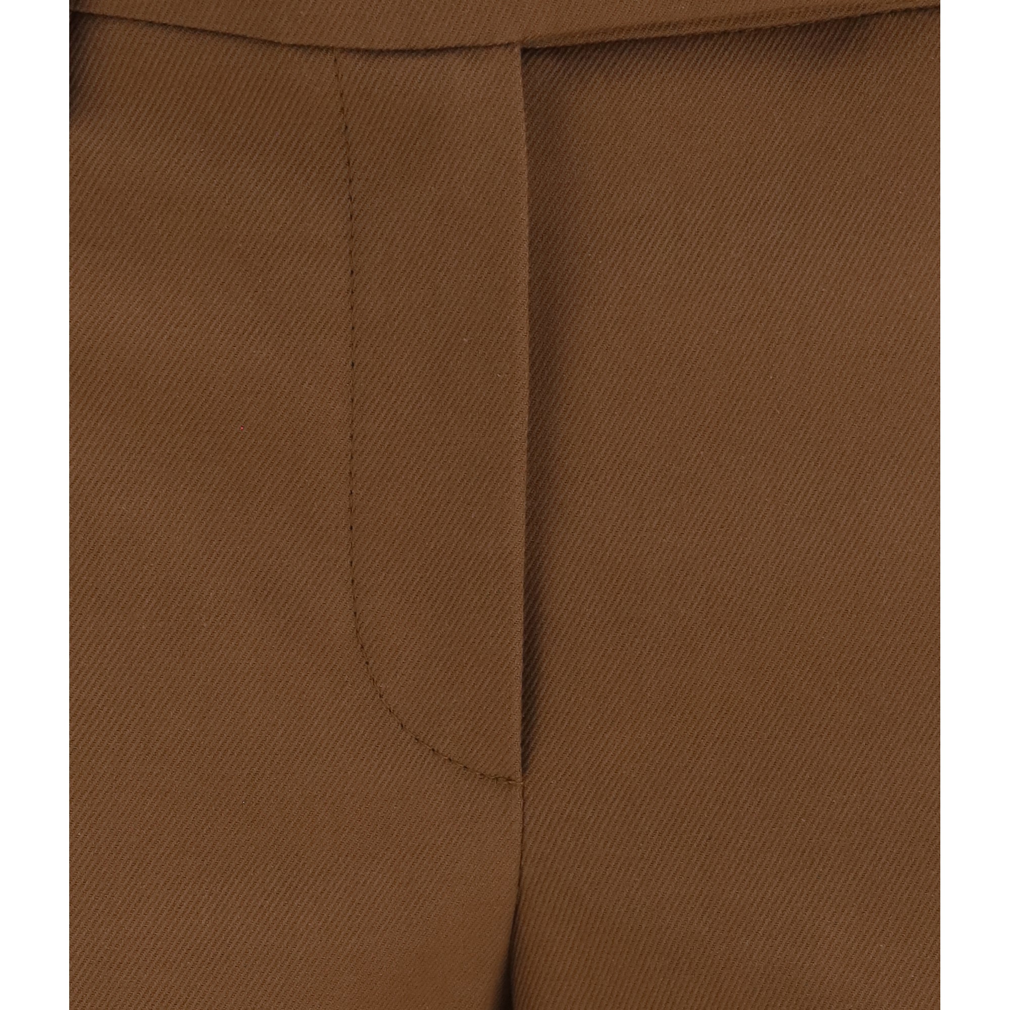 Straight-leg cotton Pants