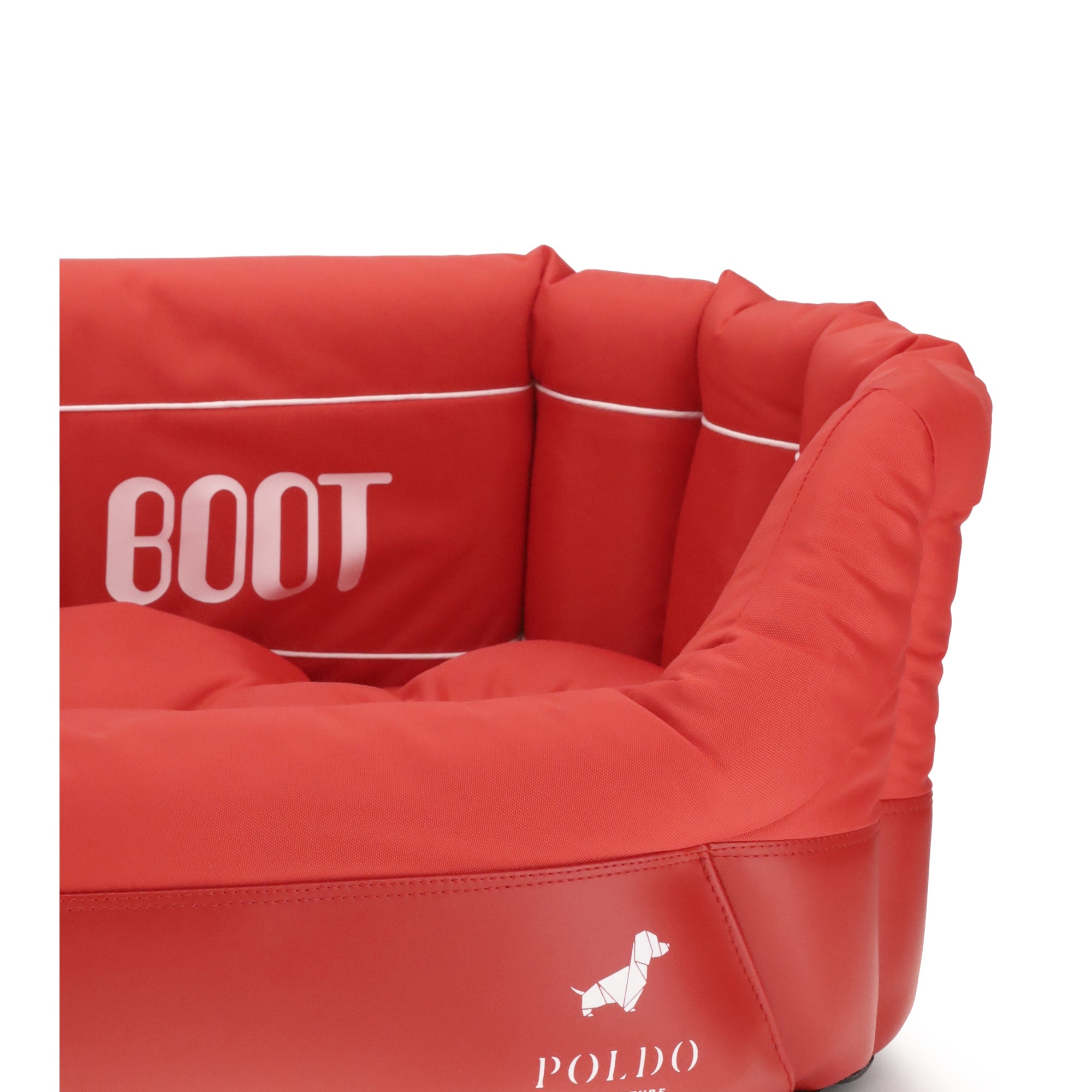 Poldo Couture x Moon Boot Sofa