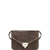 Rockstud mini suede Shoulder Bag